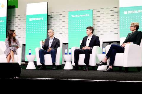 TechCrunch Disrupt panelists 