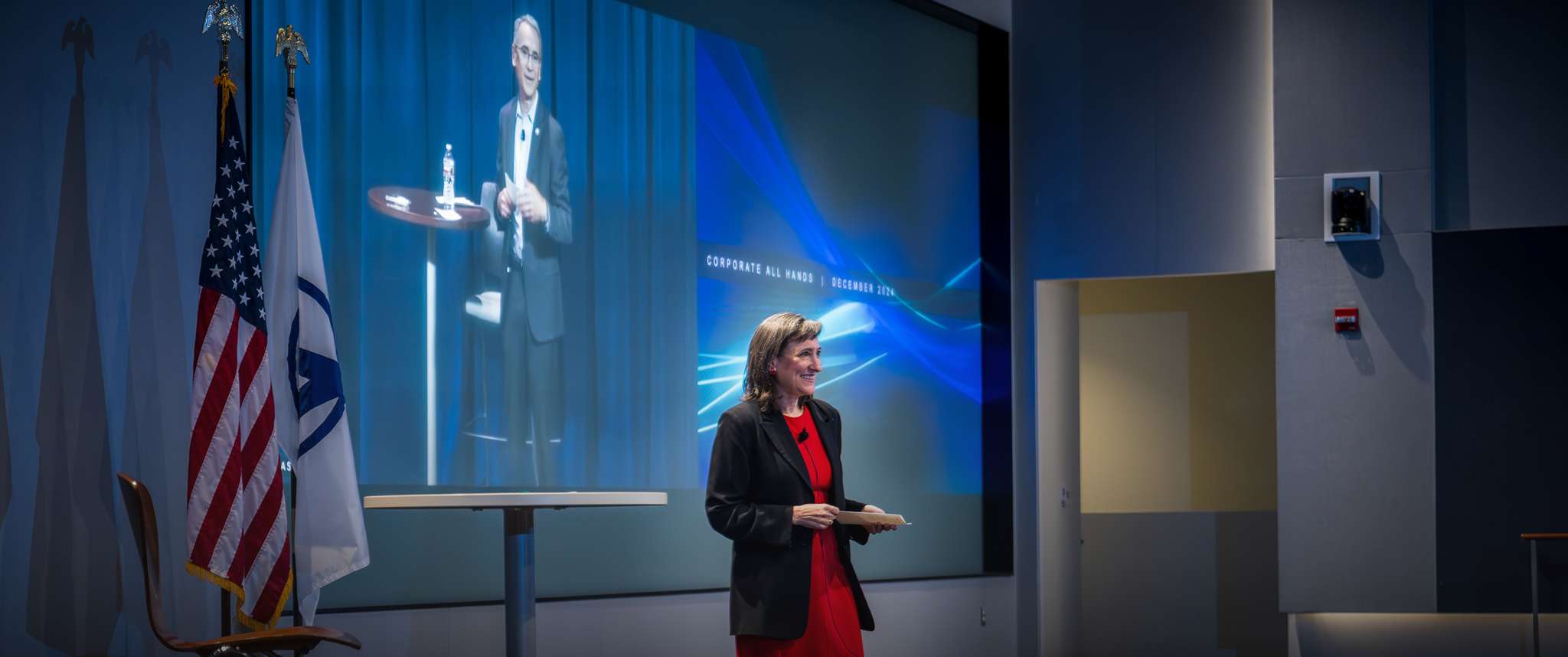 Aerospace President and CEO Steve Isakowitz and Executive Vice President Tanya Pemberton highlight business achievements and strategic milestones for an all-employee audience.