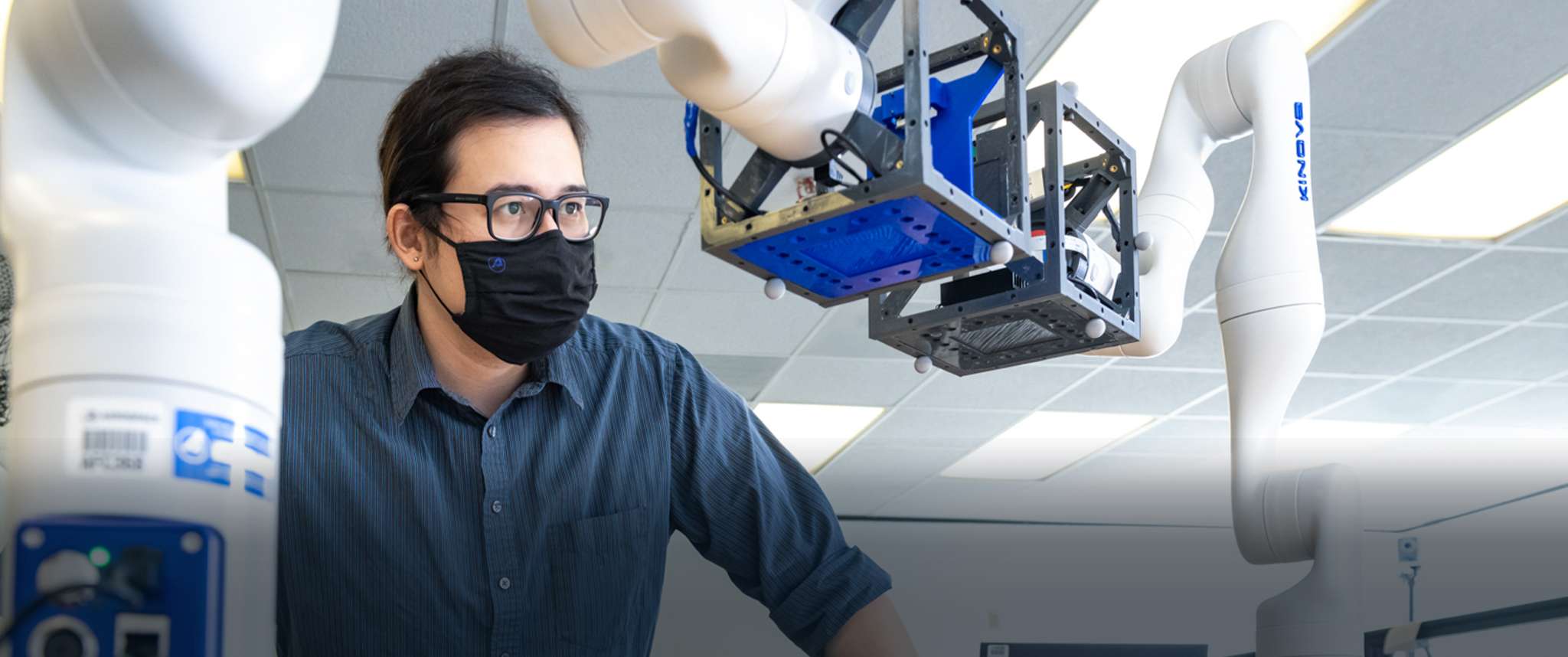 Aerospace’s Cooperative Autonomous Vehicle Ecosystem laboratory works on advancing technologies that will be essential to future on-orbit operations for space missions.