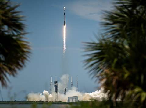 NSSL Falcon 9 launch on May 30, 2025
