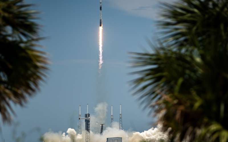 NSSL Falcon 9 launch on May 30, 2025