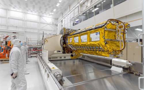 NISAR science instrument payload 