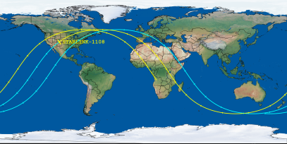 STARLINK-1108 (ID 44944) Reentry Prediction Image